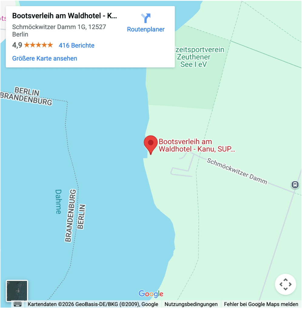 google map schmöckwitz